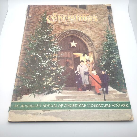 Vintage An American Annual Of Christmas Literature And Art 1956 magazine - Picture 1 of 15
